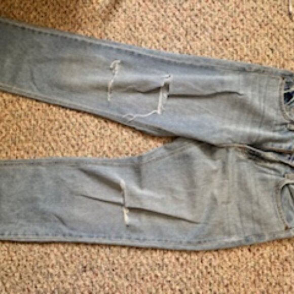 JUST BLACK DENIM- THE TRIPLE SLIT STRAIGHT - Picture 9 of 9